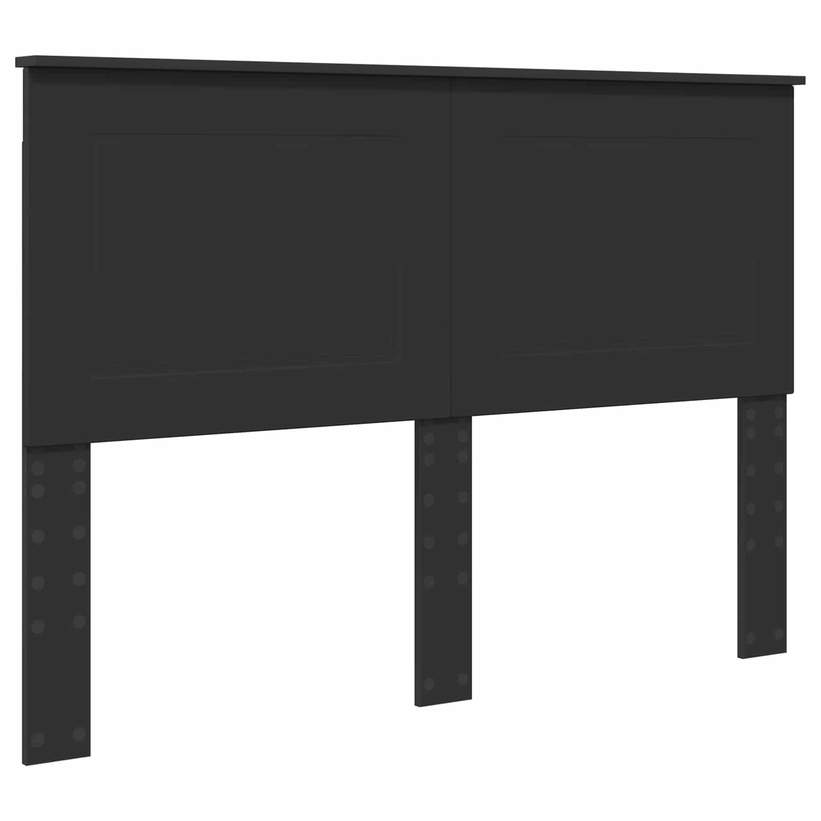 Čelo Postele Černý Dub 100 Cm Dřevěný Materiál