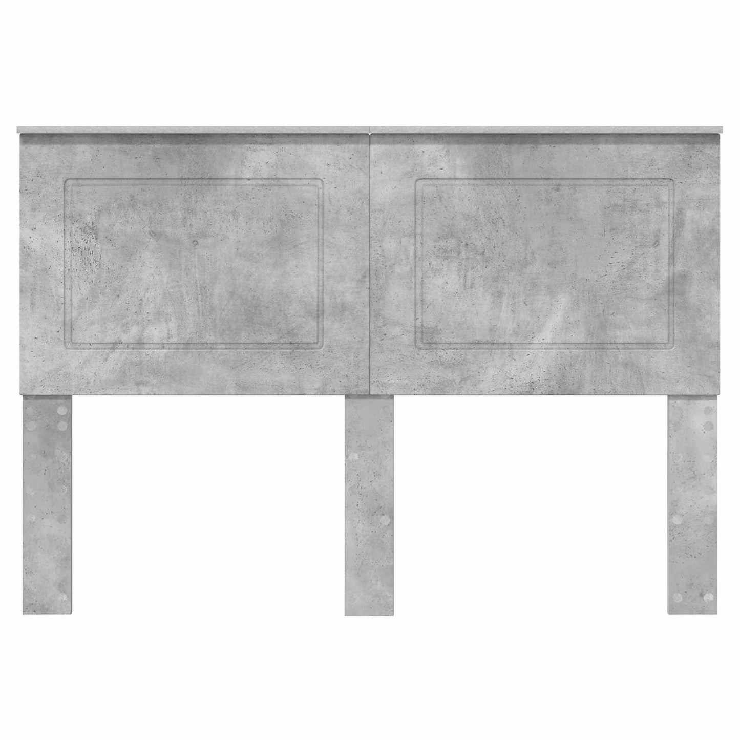 Čelo Postele Betonově Šedá 100 Cm Dřevěný Materiál