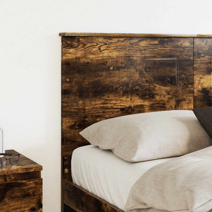 Čelo Postele Uzený Dub 100 Cm Dřevěný Materiál