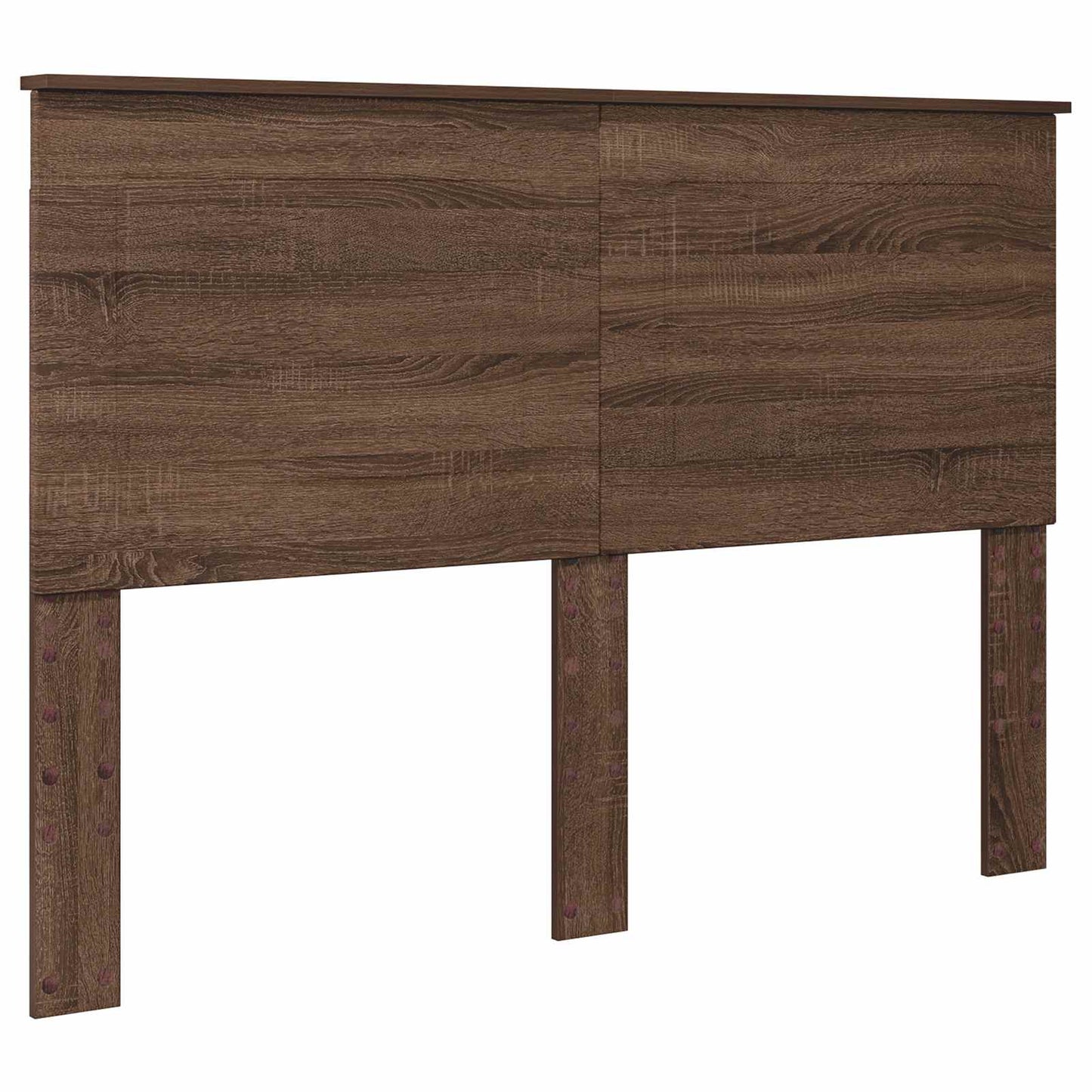 Čelo Postele Hnědý Dub 100 Cm Dřevěný Materiál