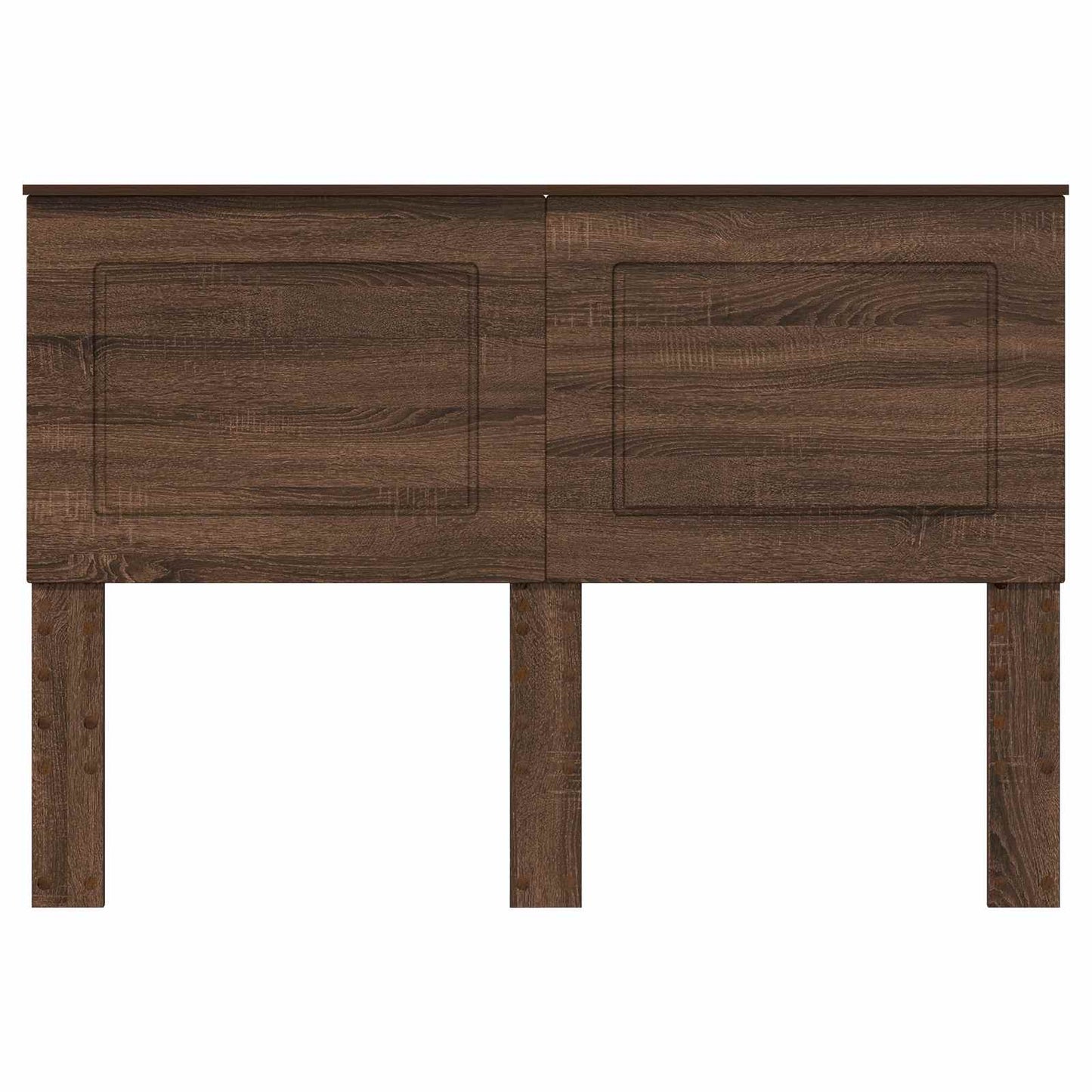Čelo Postele Hnědý Dub 100 Cm Dřevěný Materiál