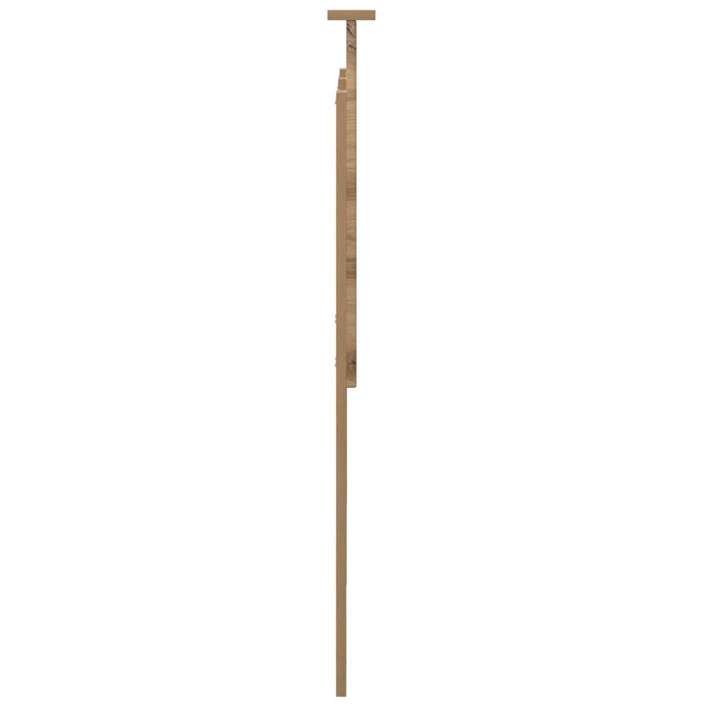 Čelo Postele Řemeslný Dub Dřevěný Materiál