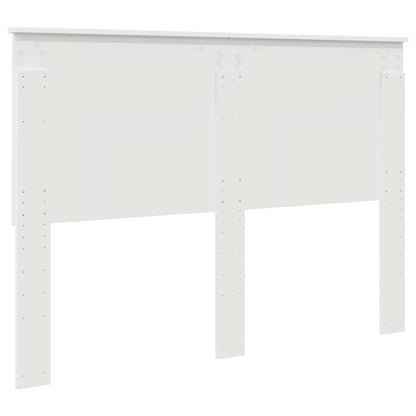 Čelo Postele Bílý 100 Cm Dřevěný Materiál