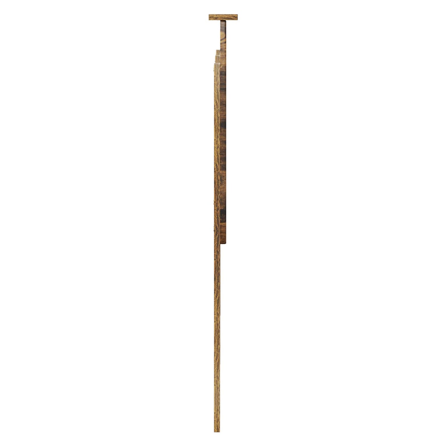 Čelo Postele Uzený Dub 100 Cm Dřevěný Materiál