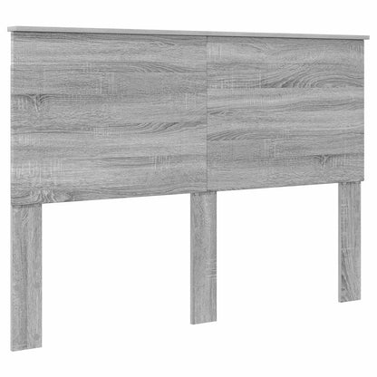 Čelo Postele Šedá Sonoma 100 Cm Dřevěný Materiál