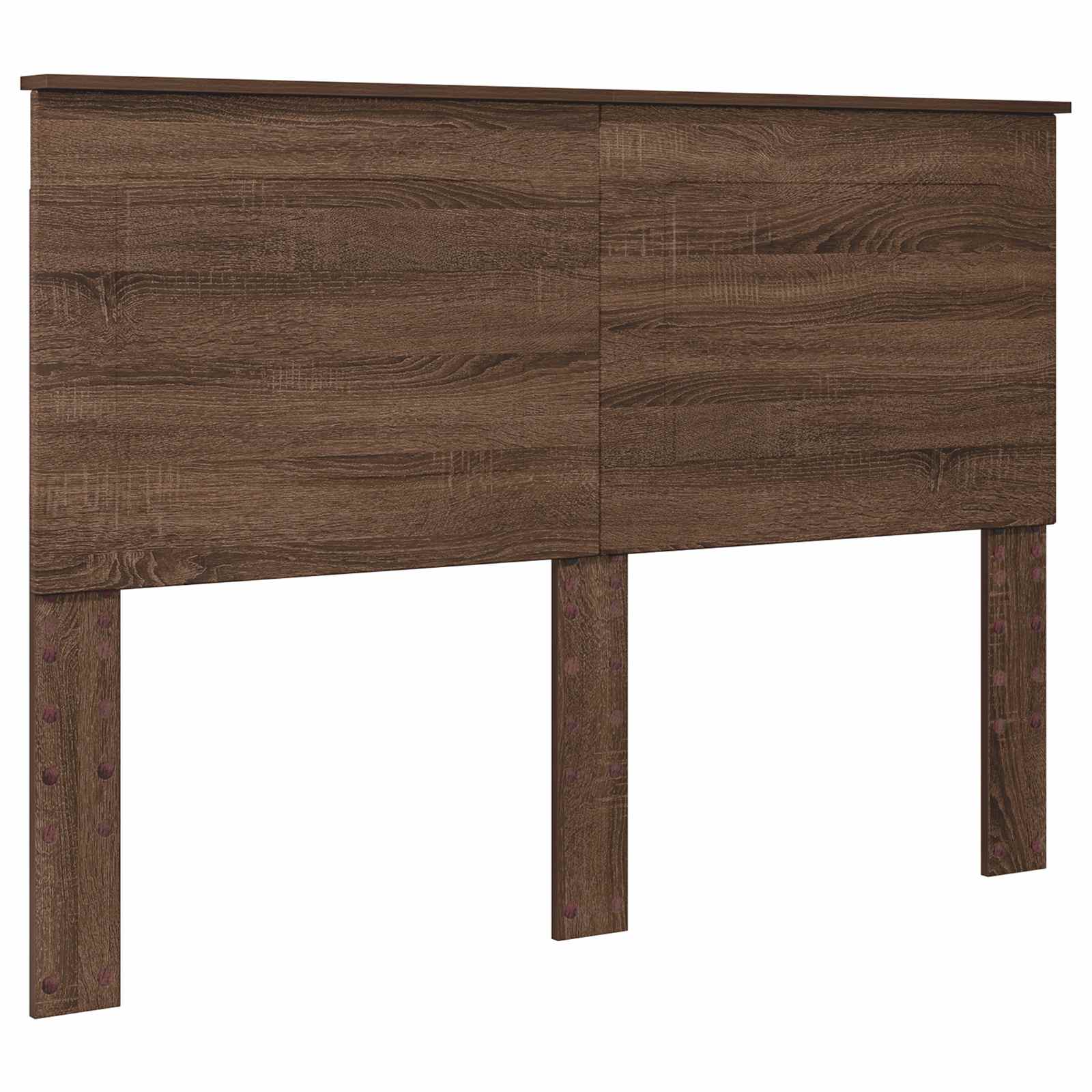 Čelo Postele Hnědý Dub 100 Cm Dřevěný Materiál