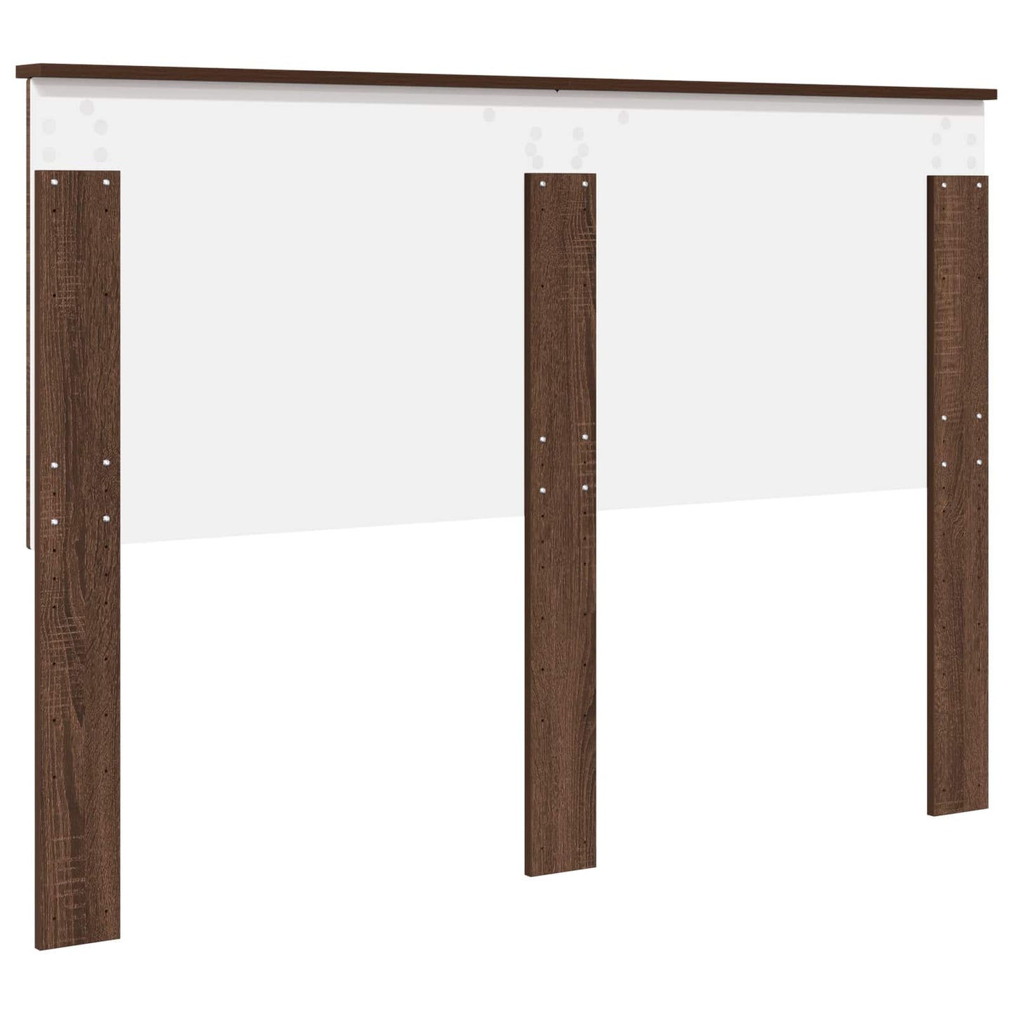 Čelo Postele Hnědý Dub 100 Cm Dřevěný Materiál