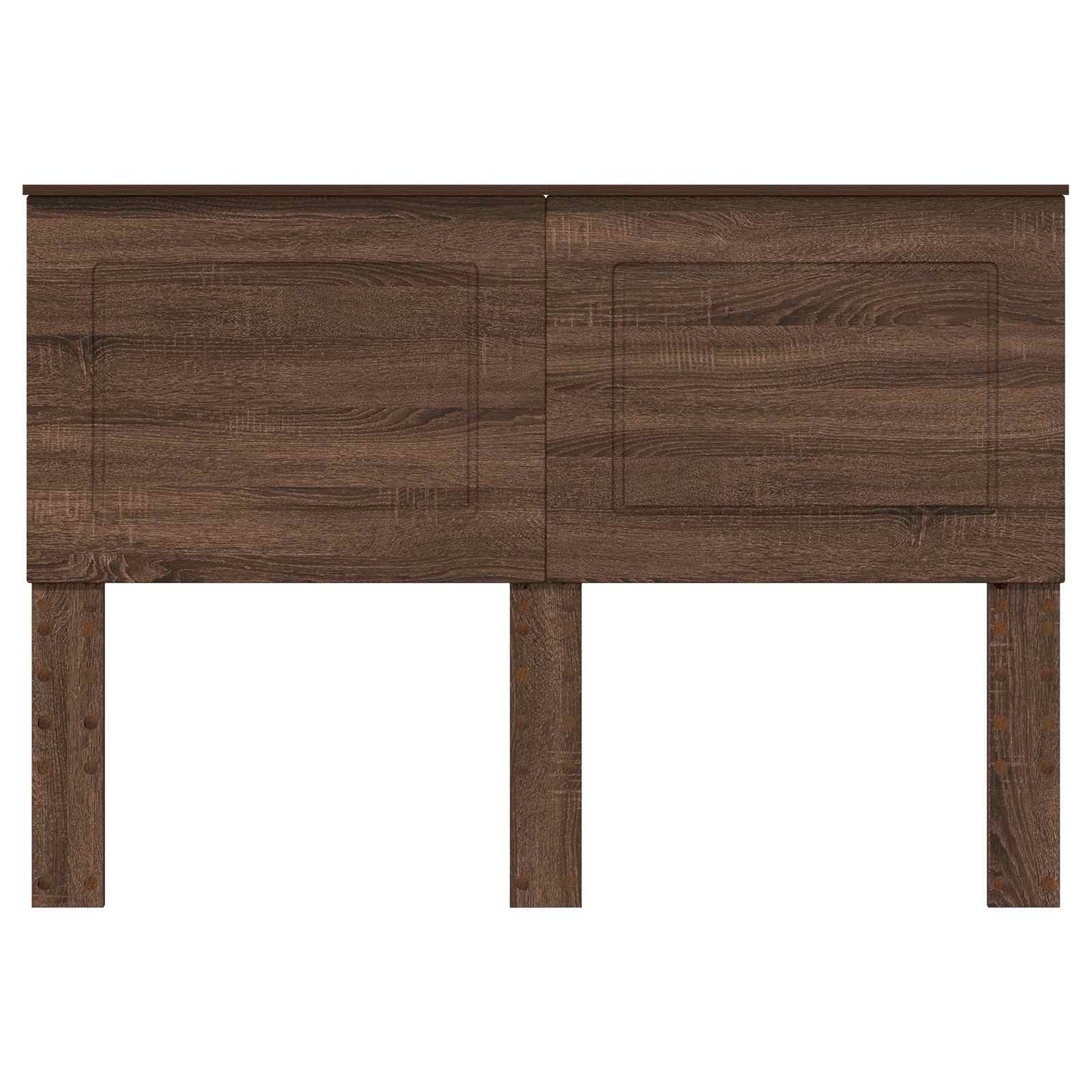 Čelo Postele Hnědý Dub 100 Cm Dřevěný Materiál