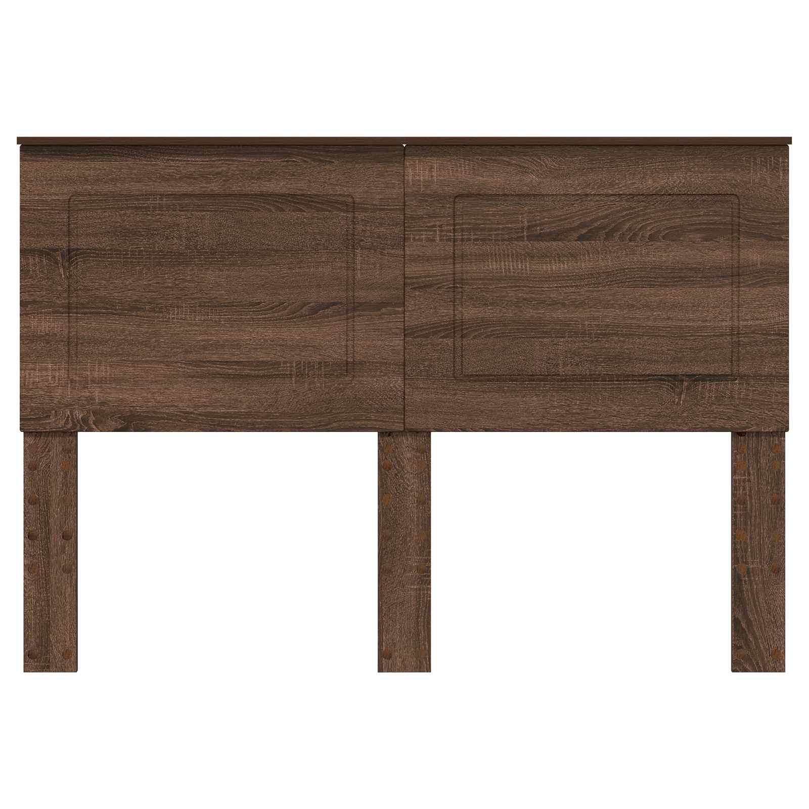 Čelo Postele Hnědý Dub 100 Cm Dřevěný Materiál