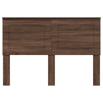 Čelo Postele Hnědý Dub 100 Cm Dřevěný Materiál