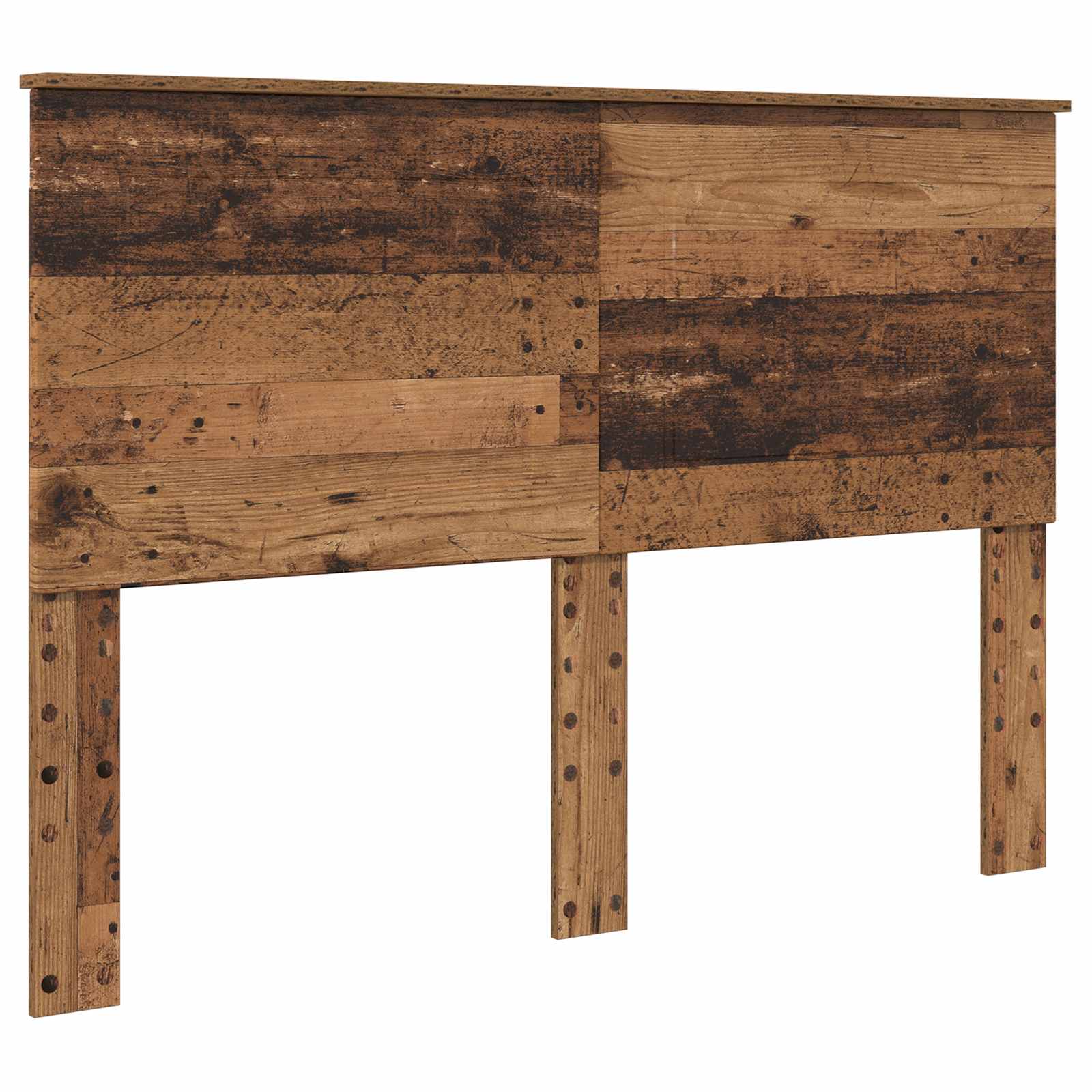 Čelo Postele Staré Dřevo 100 Cm Dřevěný Materiál
