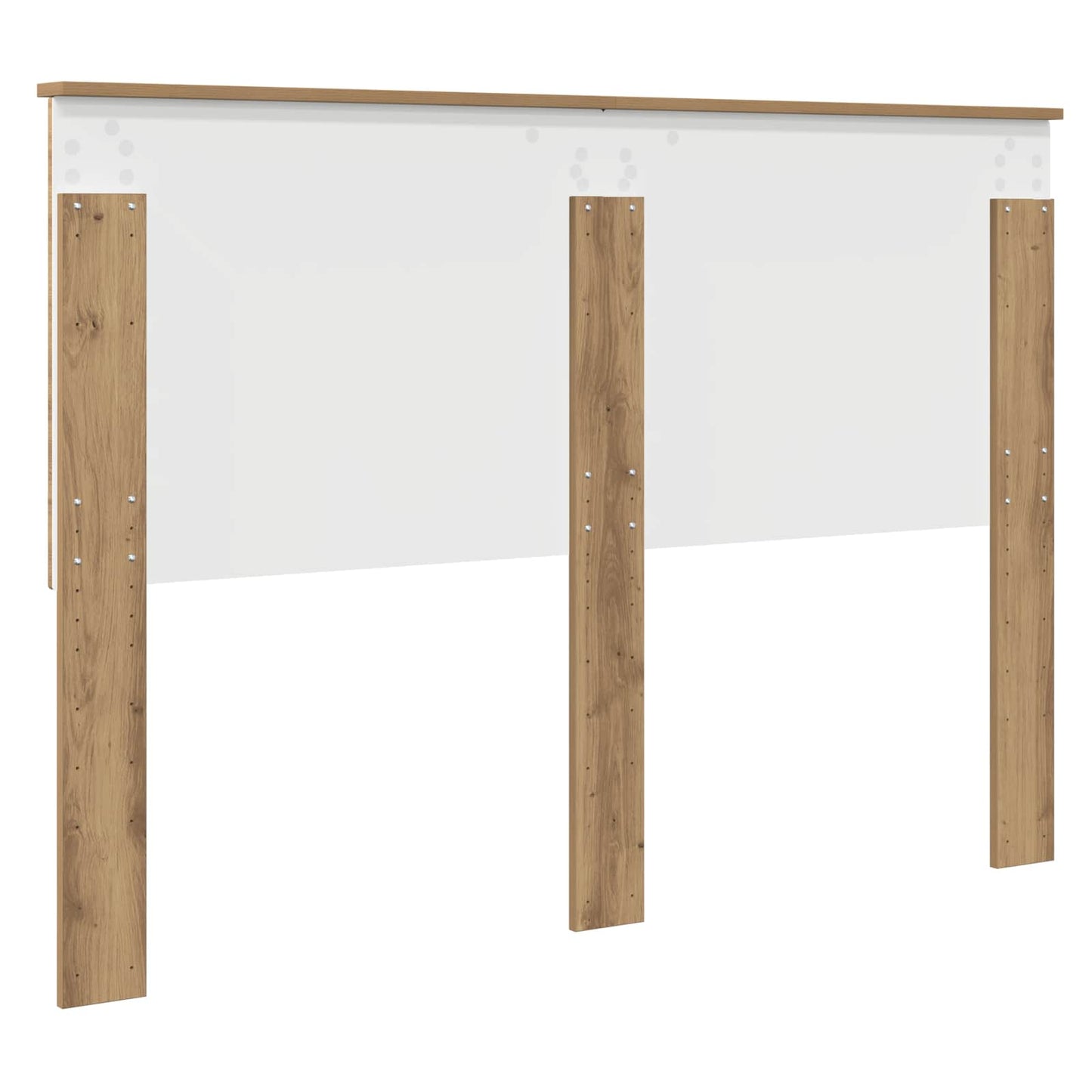 Čelo Postele Řemeslný Dub Dřevěný Materiál
