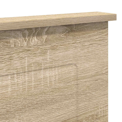 Čelo Postele Sonoma Dub 100 Cm Dřevěný Materiál