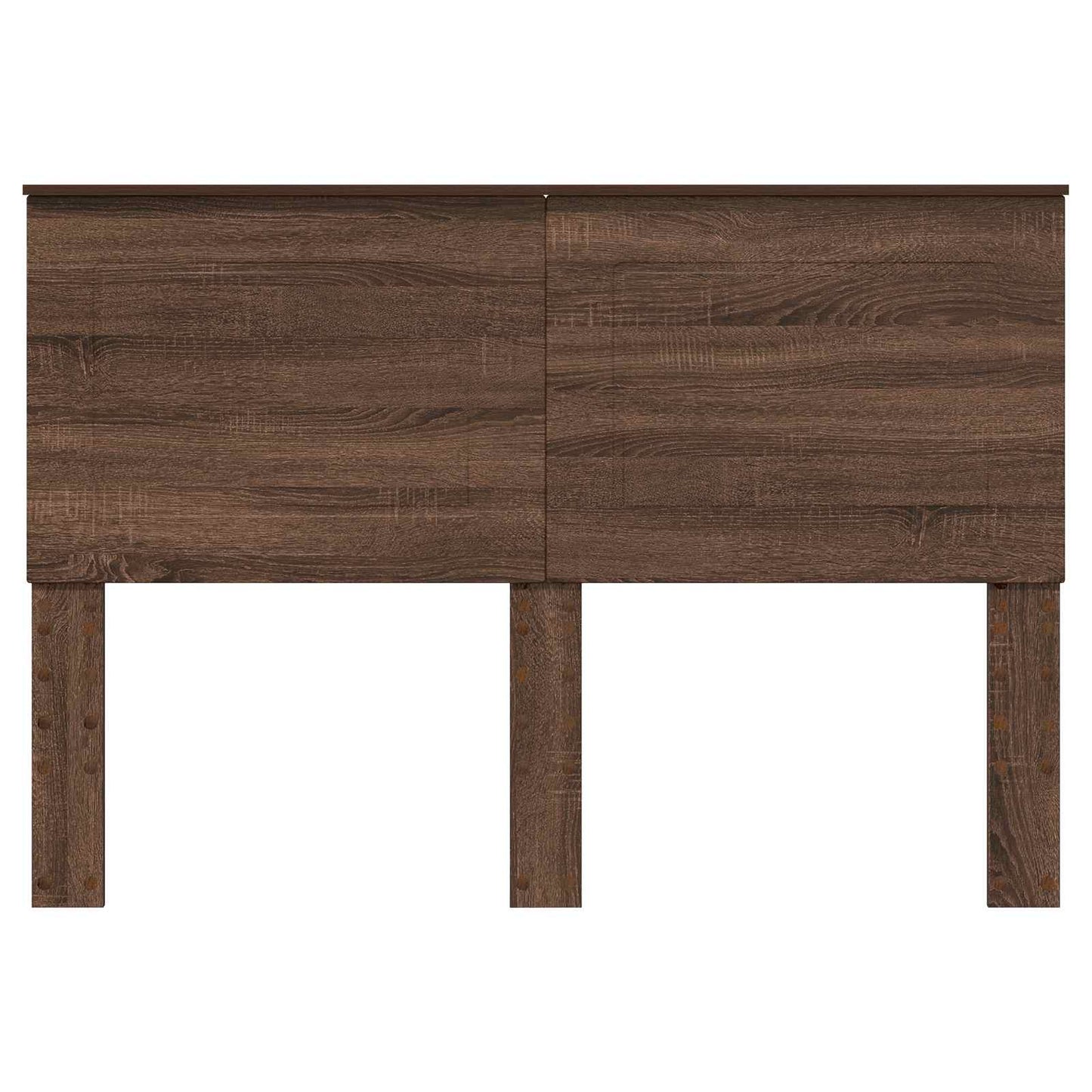 Čelo Postele Hnědý Dub 100 Cm Dřevěný Materiál