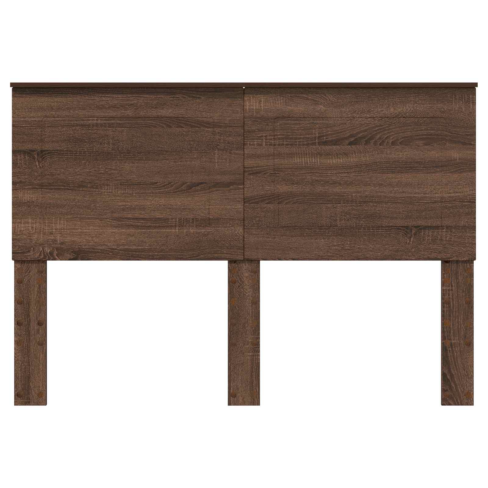 Čelo Postele Hnědý Dub 100 Cm Dřevěný Materiál