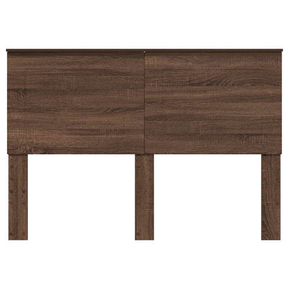 Čelo Postele Hnědý Dub 100 Cm Dřevěný Materiál