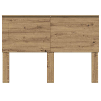 Čelo Postele Řemeslný Dub Dřevěný Materiál