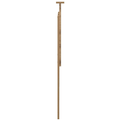 Čelo Postele Řemeslný Dub Dřevěný Materiál