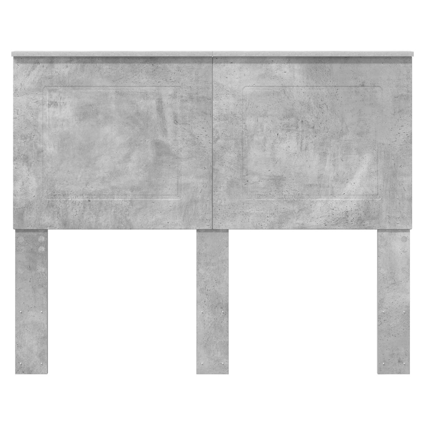 Čelo Postele Betonově Šedá 100 Cm Dřevěný Materiál