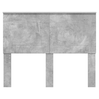 Čelo Postele Betonově Šedá 100 Cm Dřevěný Materiál