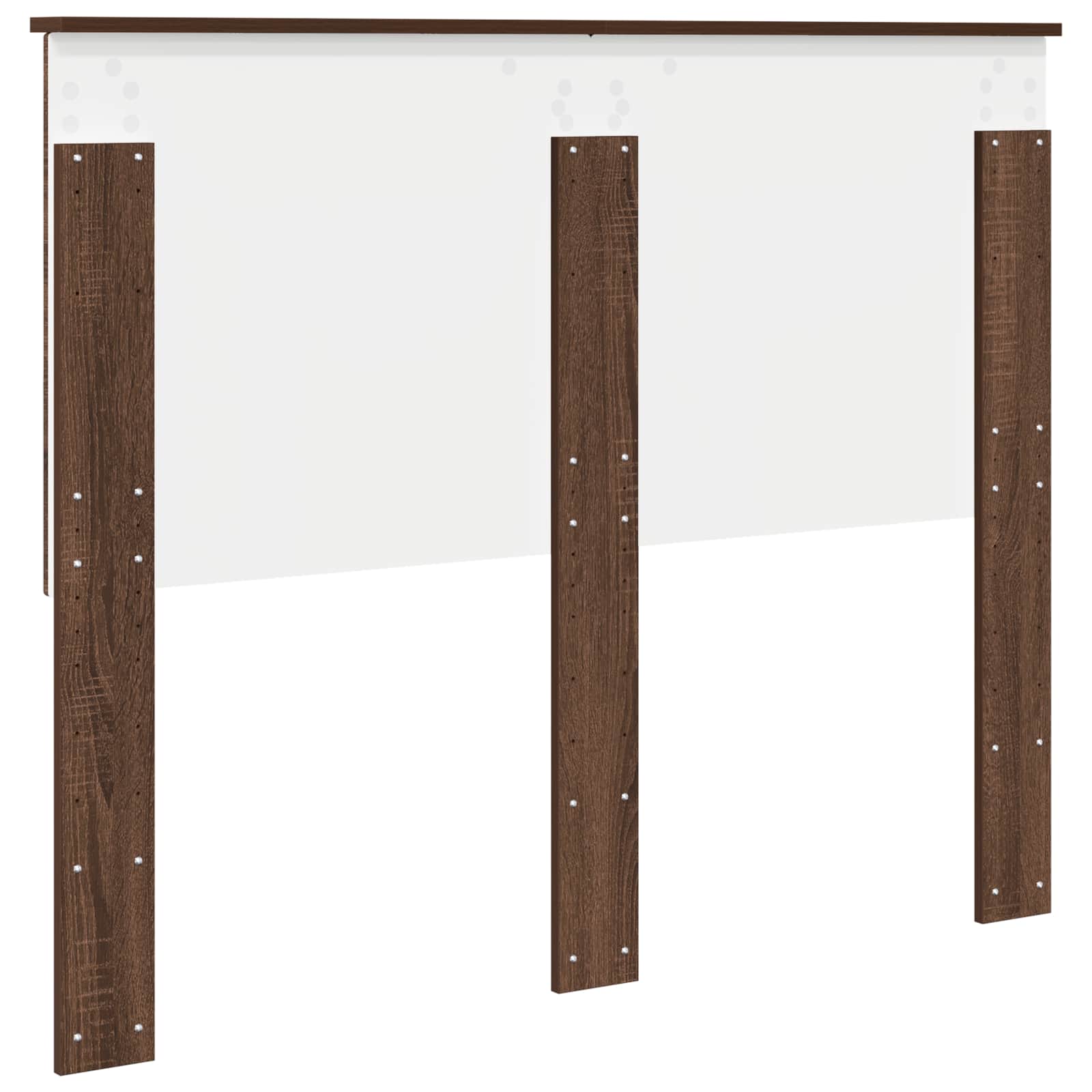 Čelo Postele Hnědý Dub 100 Cm Dřevěný Materiál