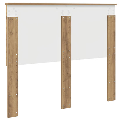 Čelo Postele Řemeslný Dub Dřevěný Materiál