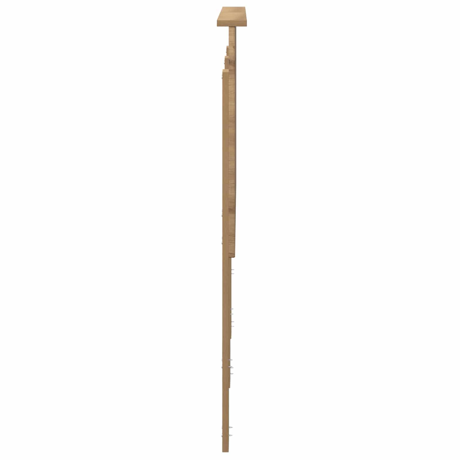 Čelo Postele Řemeslný Dub Dřevěný Materiál