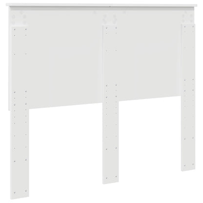 Čelo Postele Bílý 100 Cm Dřevěný Materiál