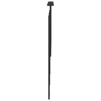 Čelo Postele Černý Dub 100 Cm Dřevěný Materiál