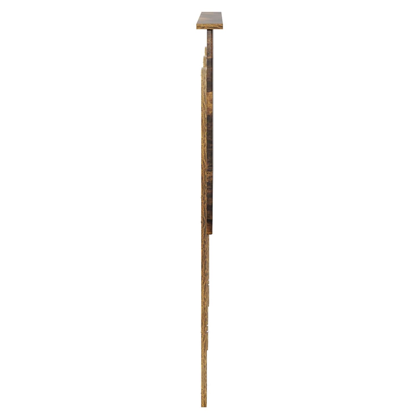 Čelo Postele Uzený Dub 100 Cm Dřevěný Materiál