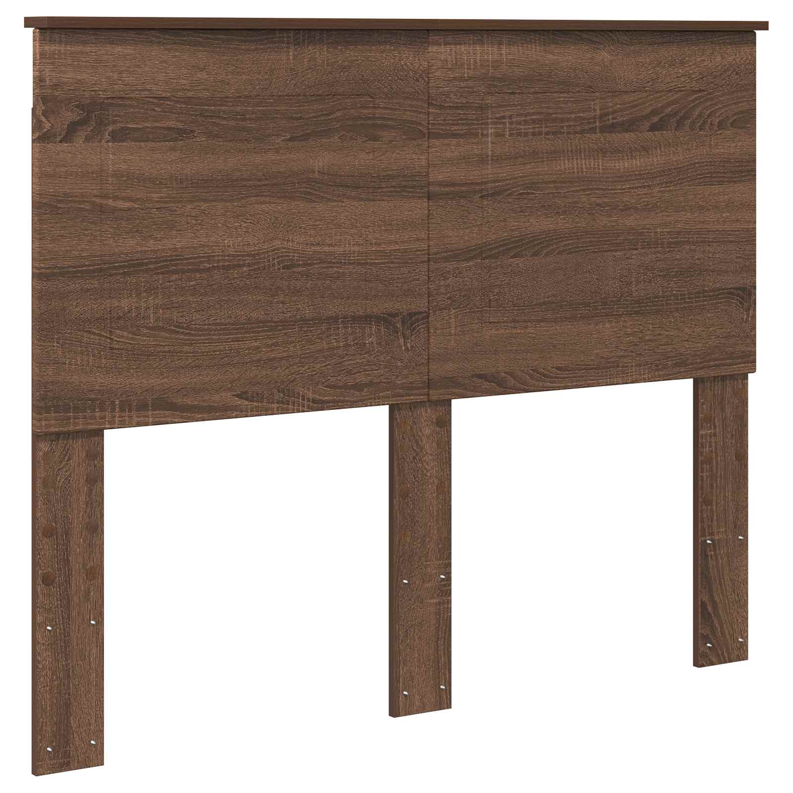 Čelo Postele Hnědý Dub 100 Cm Dřevěný Materiál