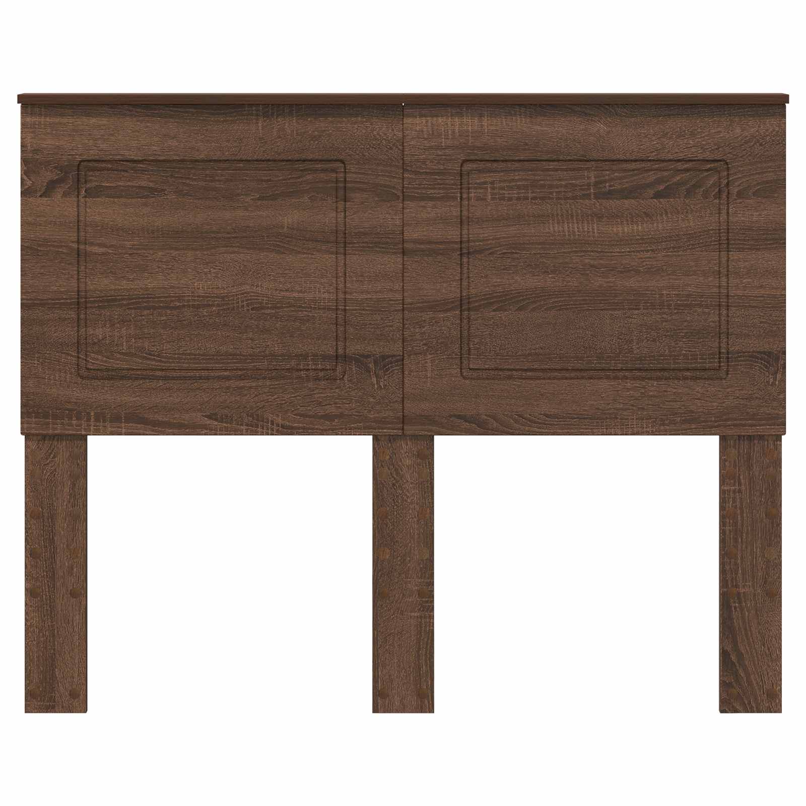Čelo Postele Hnědý Dub 100 Cm Dřevěný Materiál