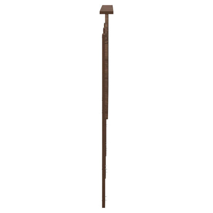Čelo Postele Hnědý Dub 100 Cm Dřevěný Materiál