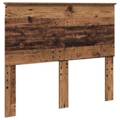 Čelo Postele Staré Dřevo 100 Cm Dřevěný Materiál