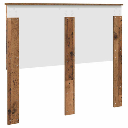 Čelo Postele Staré Dřevo 100 Cm Dřevěný Materiál