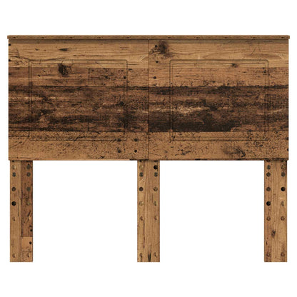 Čelo Postele Staré Dřevo 100 Cm Dřevěný Materiál