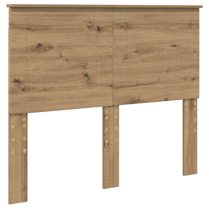 Čelo Postele Řemeslný Dub Dřevěný Materiál