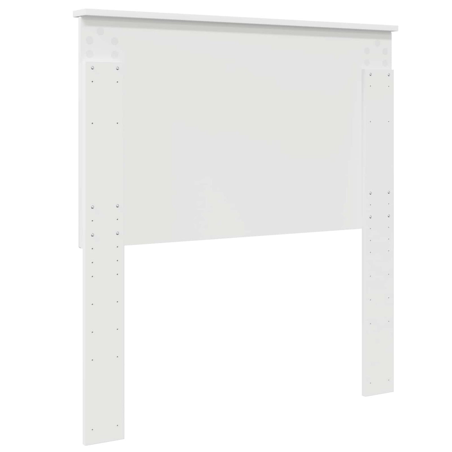 Čelo Postele Bílý 100 Cm Dřevěný Materiál