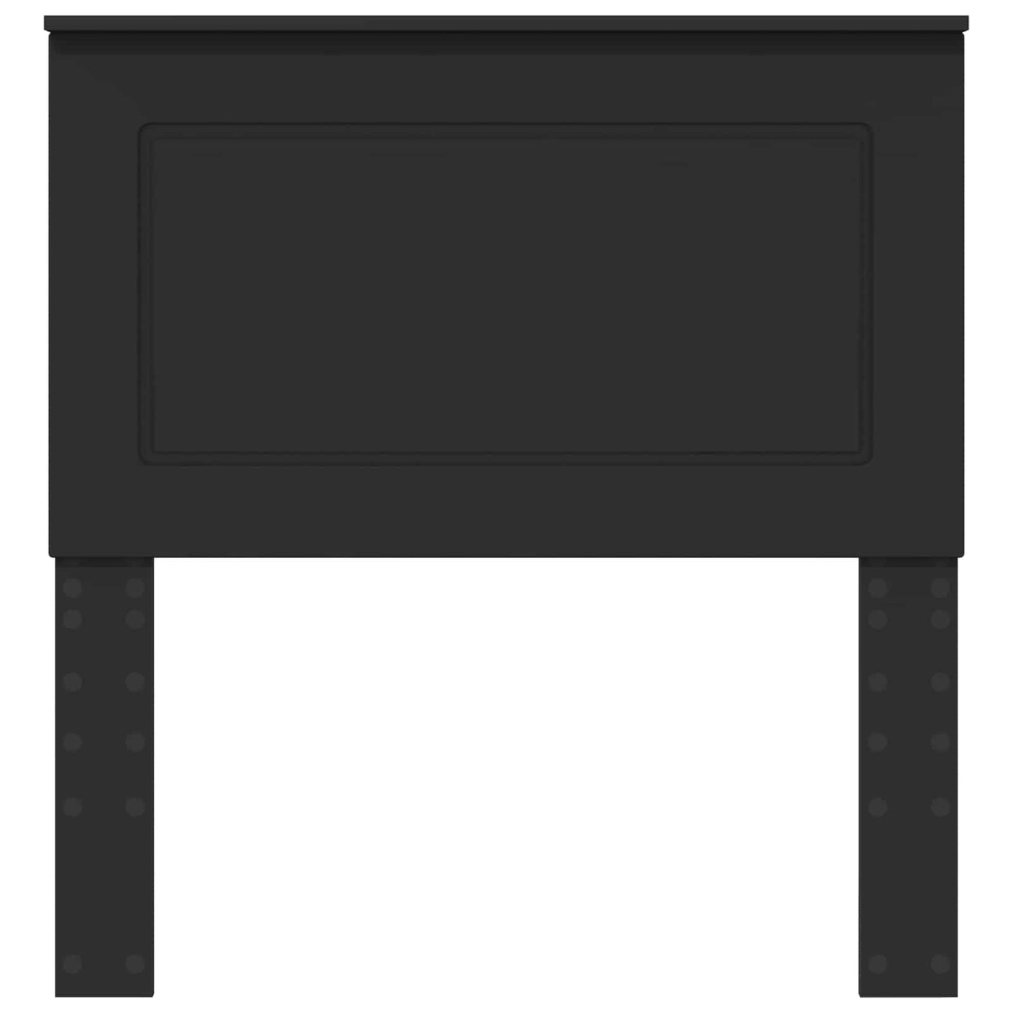Čelo Postele Černý Dub 100 Cm Dřevěný Materiál