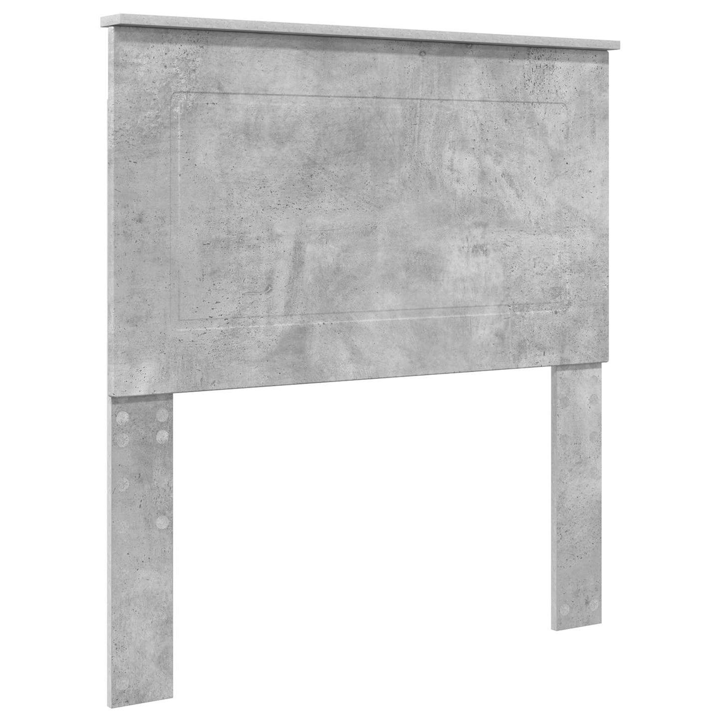 Čelo Postele Betonově Šedá 100 Cm Dřevěný Materiál