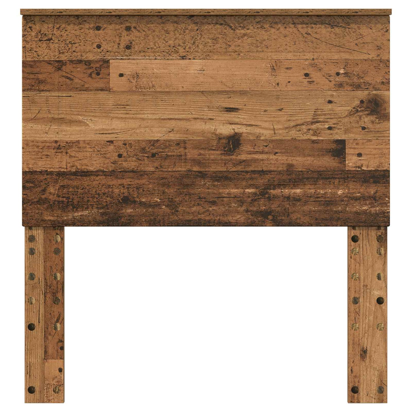 Čelo Postele Staré Dřevo 100 Cm Dřevěný Materiál