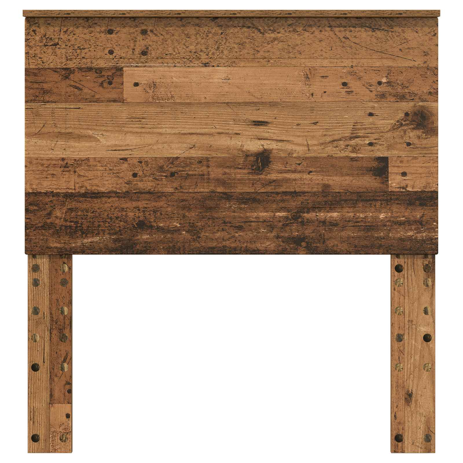 Čelo Postele Staré Dřevo 100 Cm Dřevěný Materiál