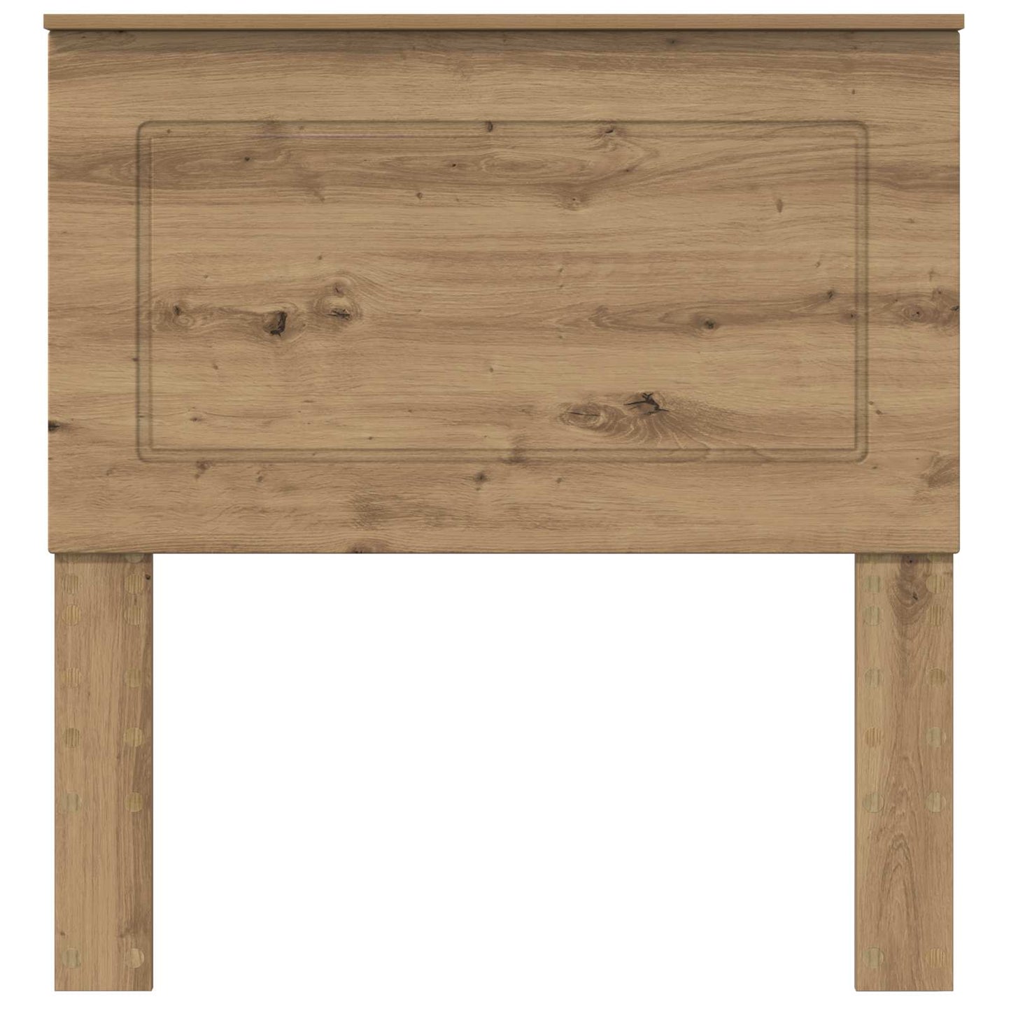 Čelo Postele Řemeslný Dub Dřevěný Materiál