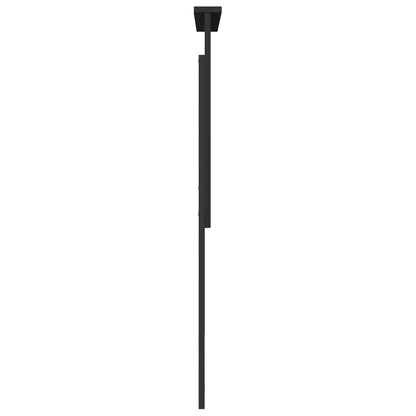 Čelo Postele Černý Dub 100 Cm Dřevěný Materiál