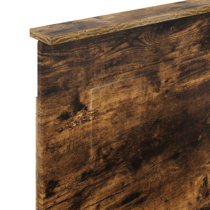 Čelo Postele Uzený Dub 100 Cm Dřevěný Materiál