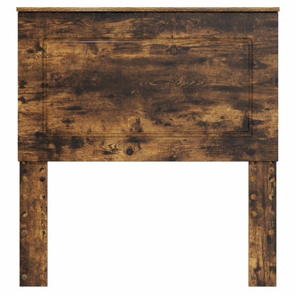 Čelo Postele Uzený Dub 100 Cm Dřevěný Materiál