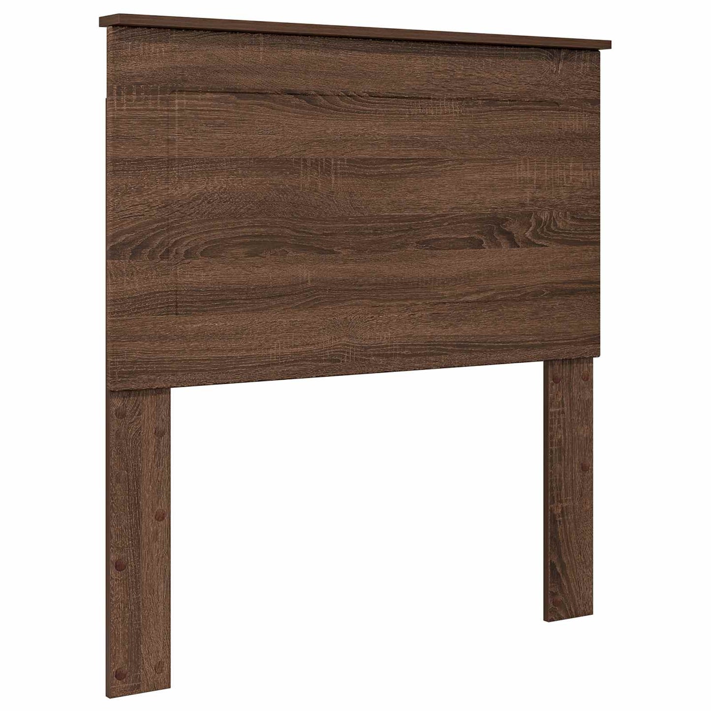 Čelo Postele Hnědý Dub 100 Cm Dřevěný Materiál