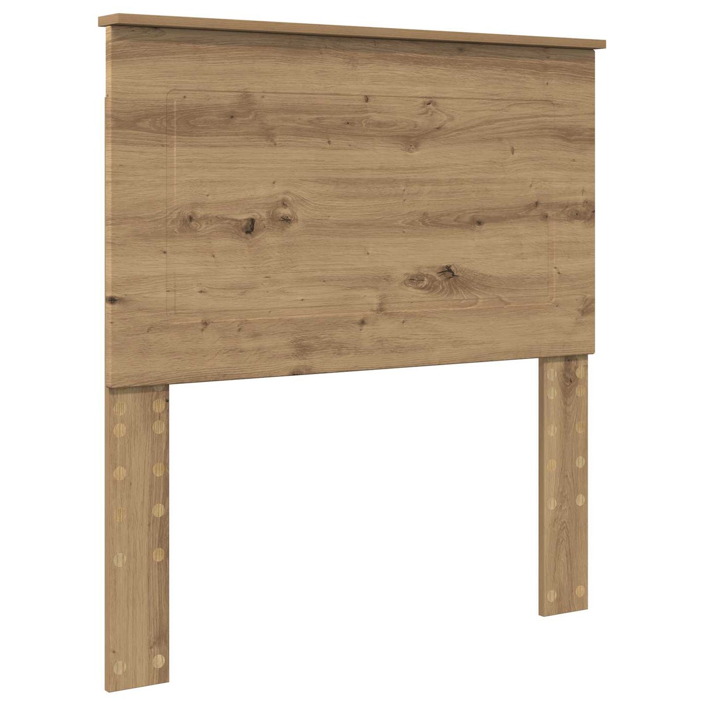 Čelo Postele Řemeslný Dub Dřevěný Materiál