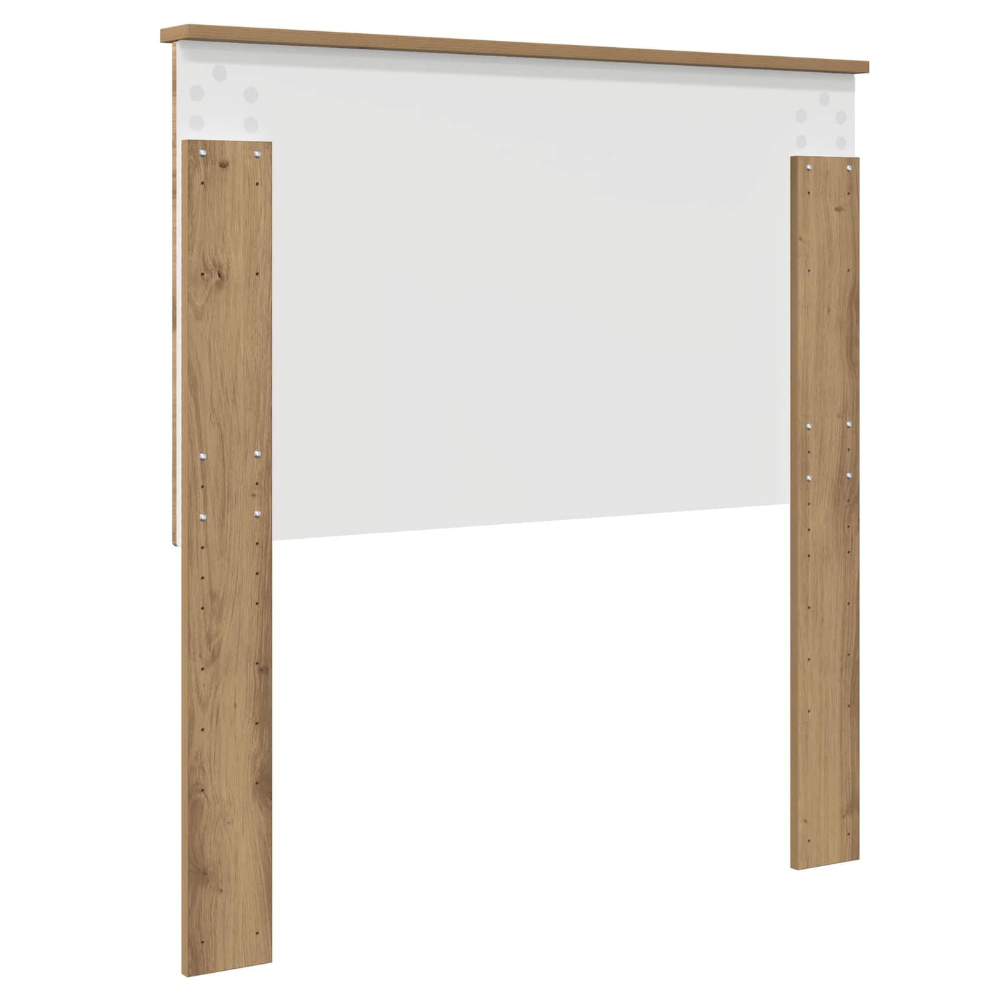 Čelo Postele Řemeslný Dub Dřevěný Materiál