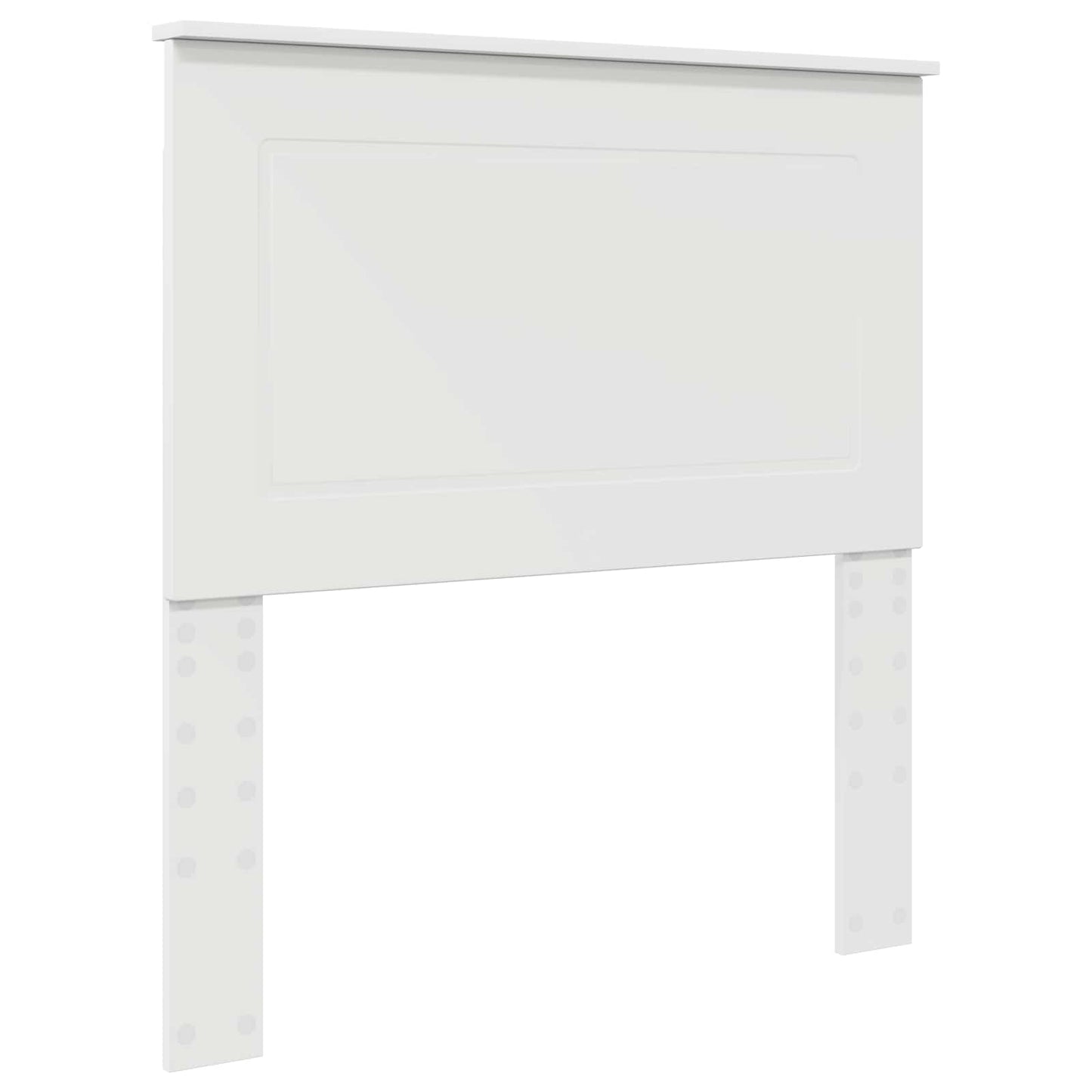 Čelo Postele Bílý 100 Cm Dřevěný Materiál